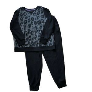 Simply Vera Wang 2pc Pajamas Pants Sweatshirt Lg